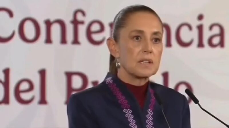 Claudia Sheinbaum anunció dejara en libertad reos detenidos por delitos menores