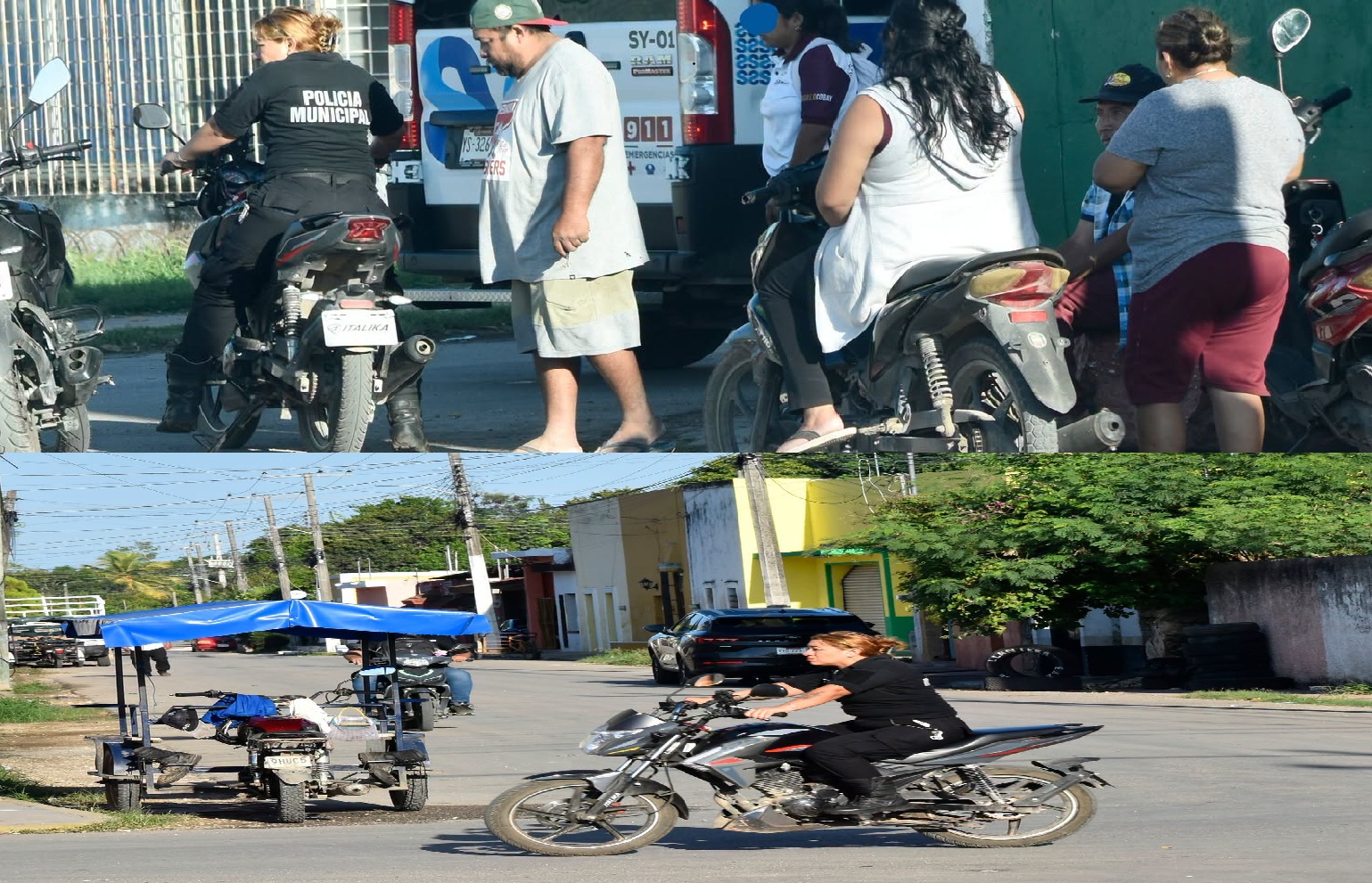 Un mototaxista choca y lesiona a una menor en moto que iba a una escuela en Seyé: