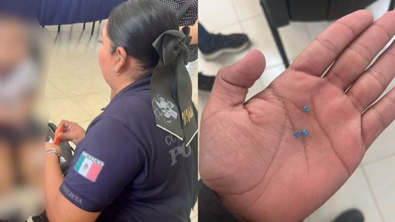 Paramédicos auxilian a un menor que trago chaquiras en un prescolar de Kanasín