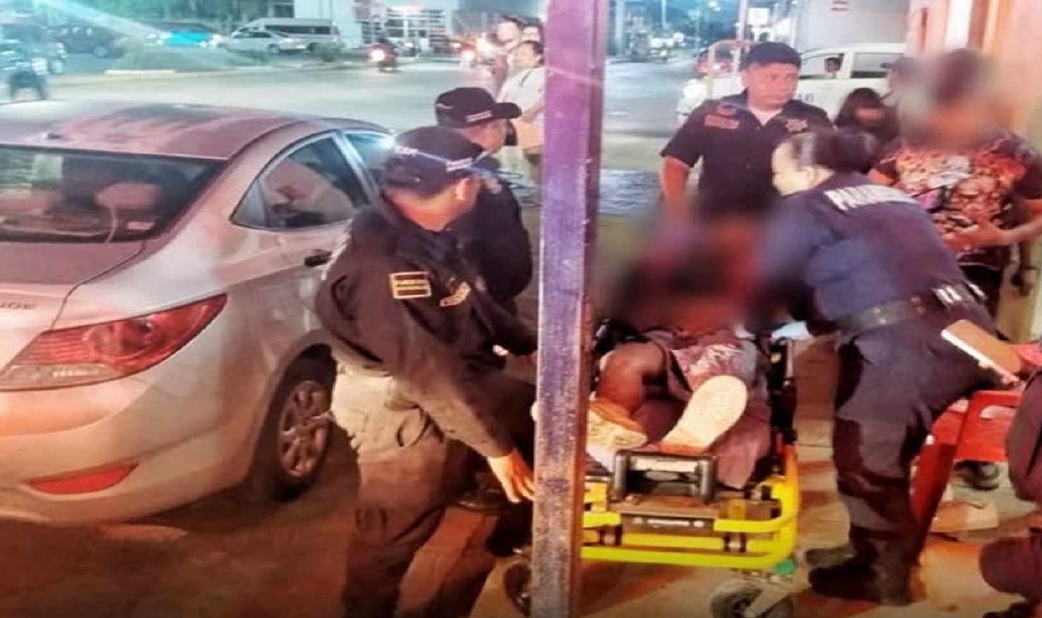 Un menor cae de andamio en Flamboyanes, horas después lo hospitalizan con posible fractura