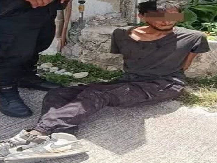 Vecinos del norte de Mérida le hacen la chamba a los polis: Detiene a un ladrón