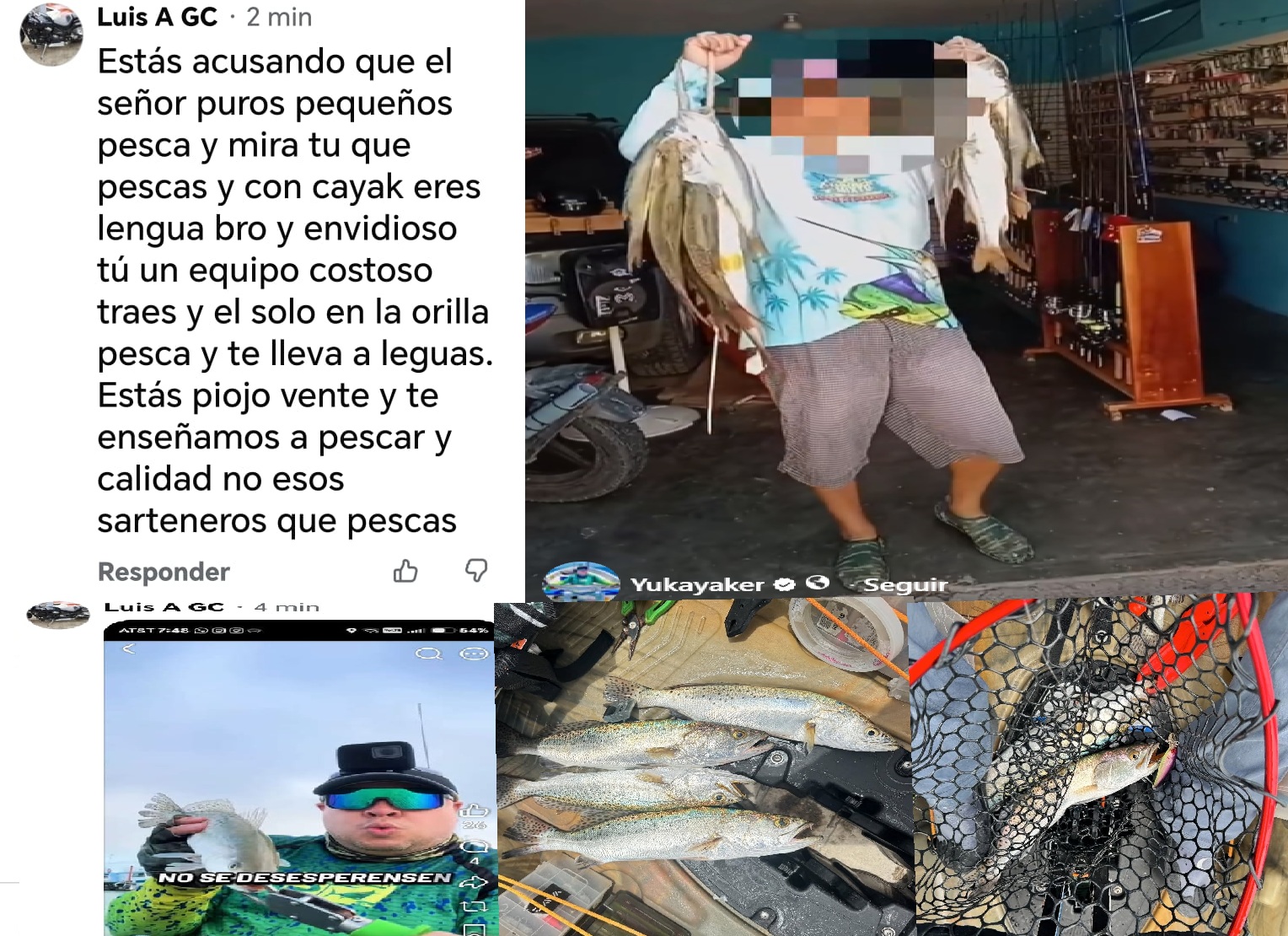Cínico y doble discurso acusan a progreseño por atacar la pesca deportiva en Chabihau