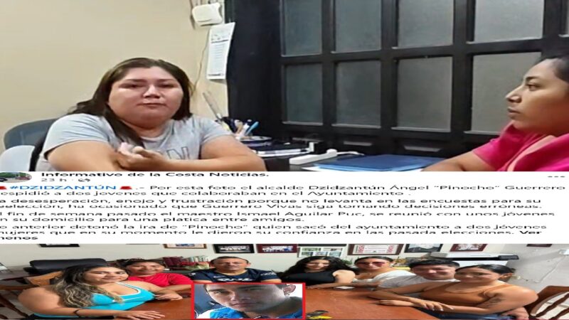 Empleada municipal desmiente nota falsa: Exhibe guerra sucia y complot político en Dzidzantún