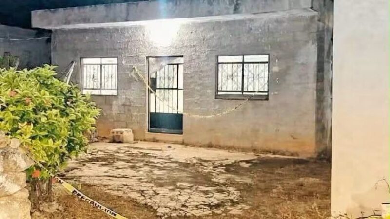 Nieta del mal apuñaló y mató a su abuelita en Bokobá, después intento quemar el cuerpo