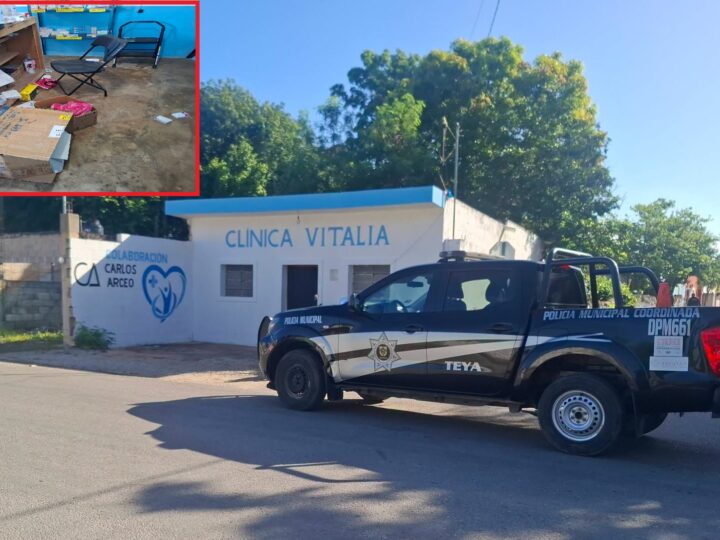 Crisis de seguridad en el gobierno morenista de Teya: Roban en la clínica “Vitalia”